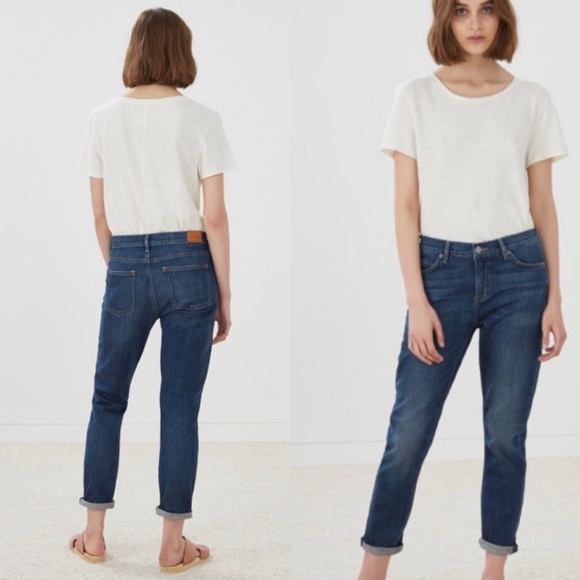 Anthropologie M.I.H. Tomboy Ankle Jeans - Picture 1 of 9